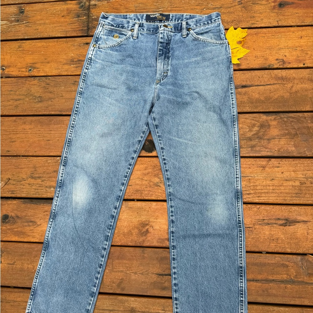 Mens Wrangler Jeans 34 x 32 - Picture 2 of 8